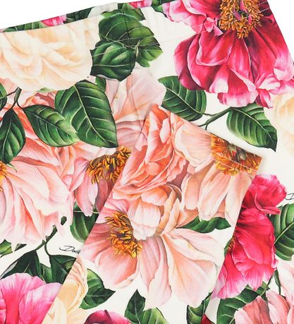 Dolce & Gabbana Leggings - Rosa Blumen