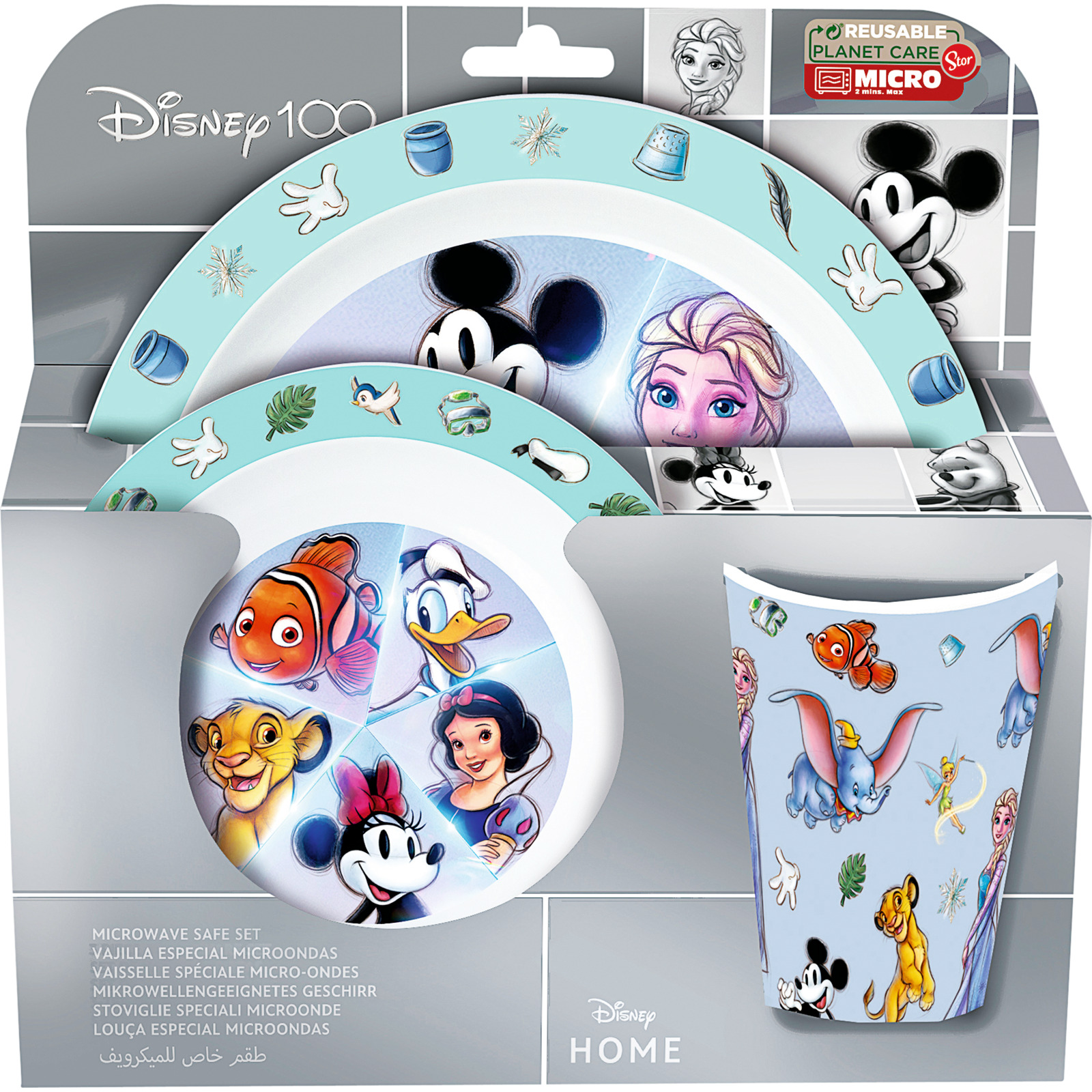 Frühstückset Disney 100J