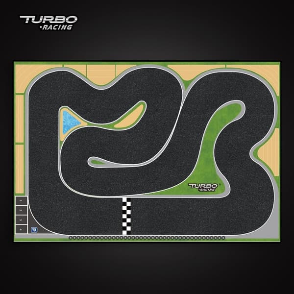 Turbo Racing DRIFT C64 1/76 Green - RTR