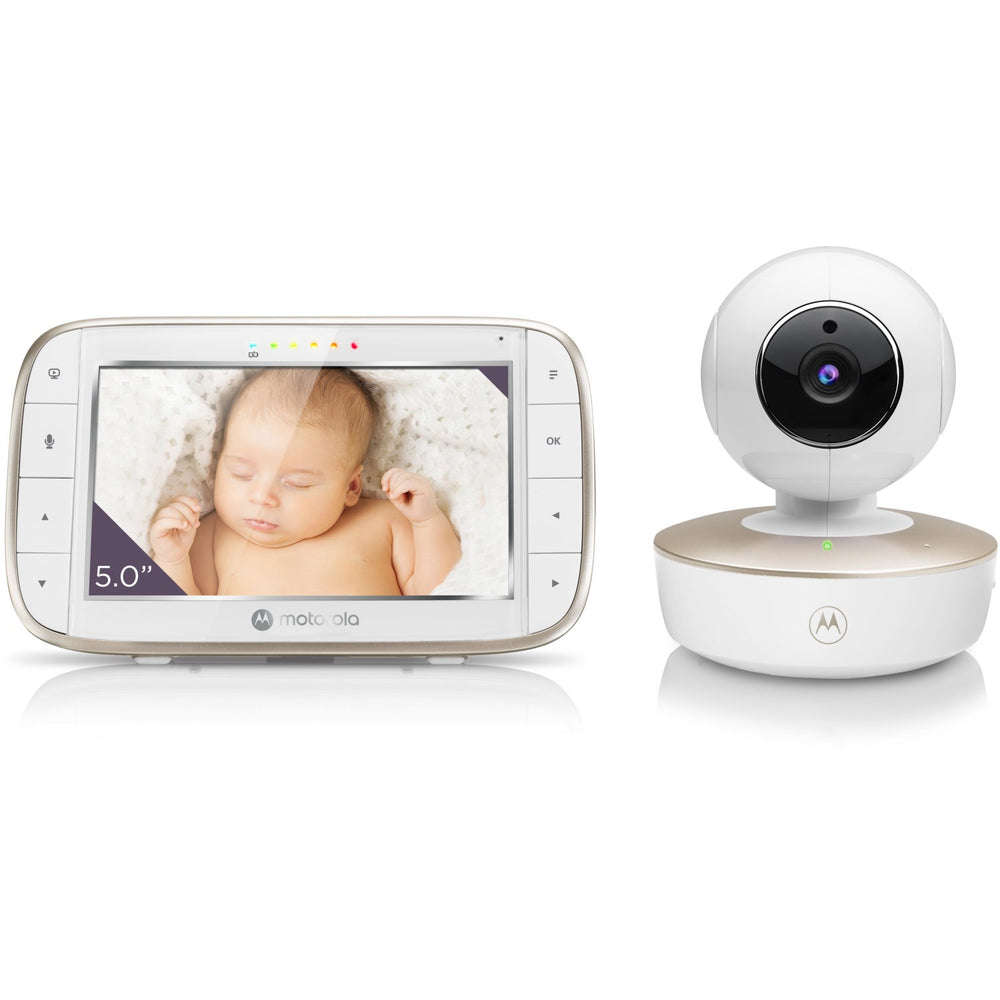 Køb Motorola Babyalarm med Kamera - Hvid - VM855 Connect