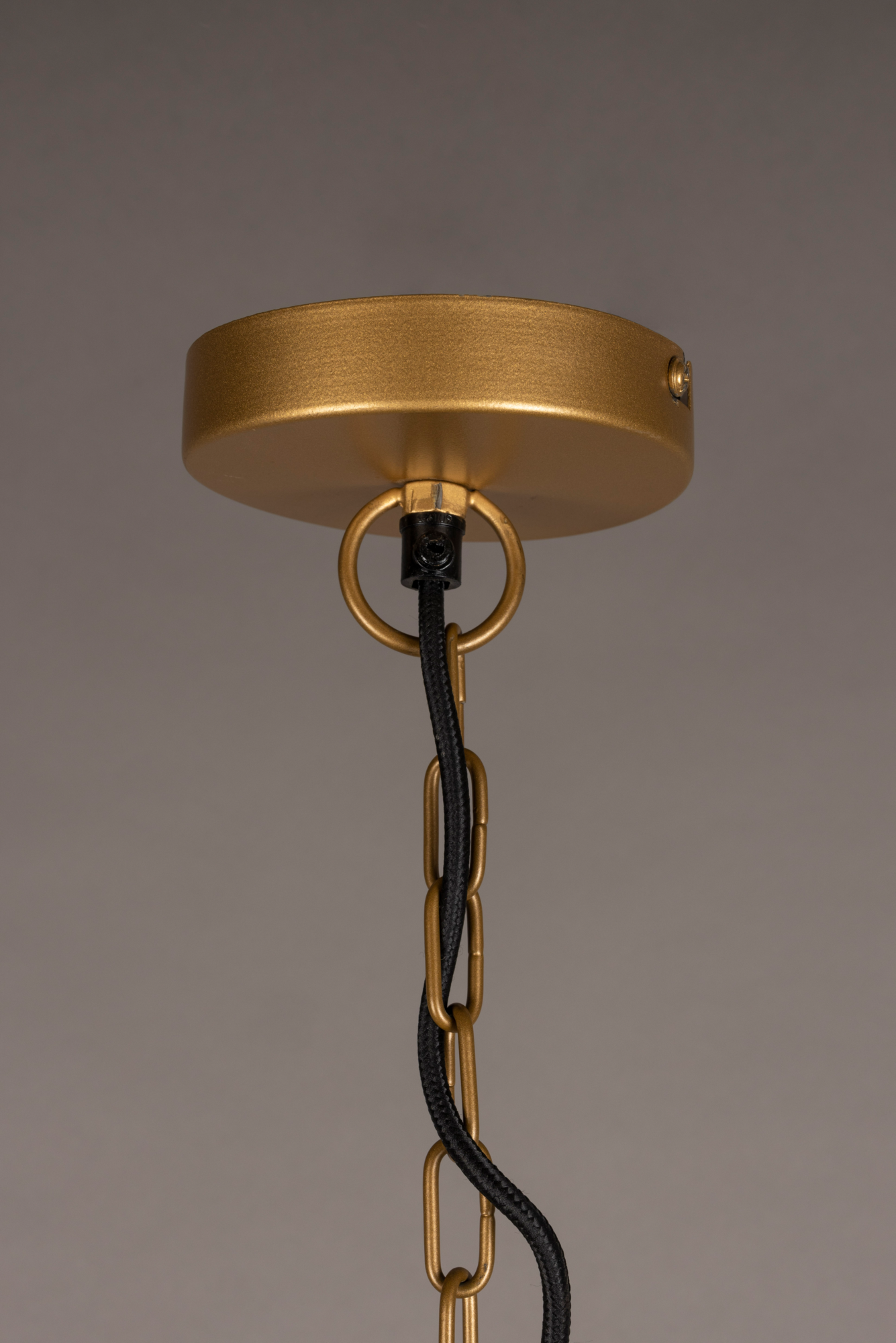 Dutchbone hanglamp Meezan Goud XL