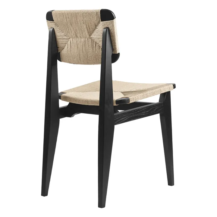 Gubi C-Chair paper cord - Marcel Gascouin | Chêne noir