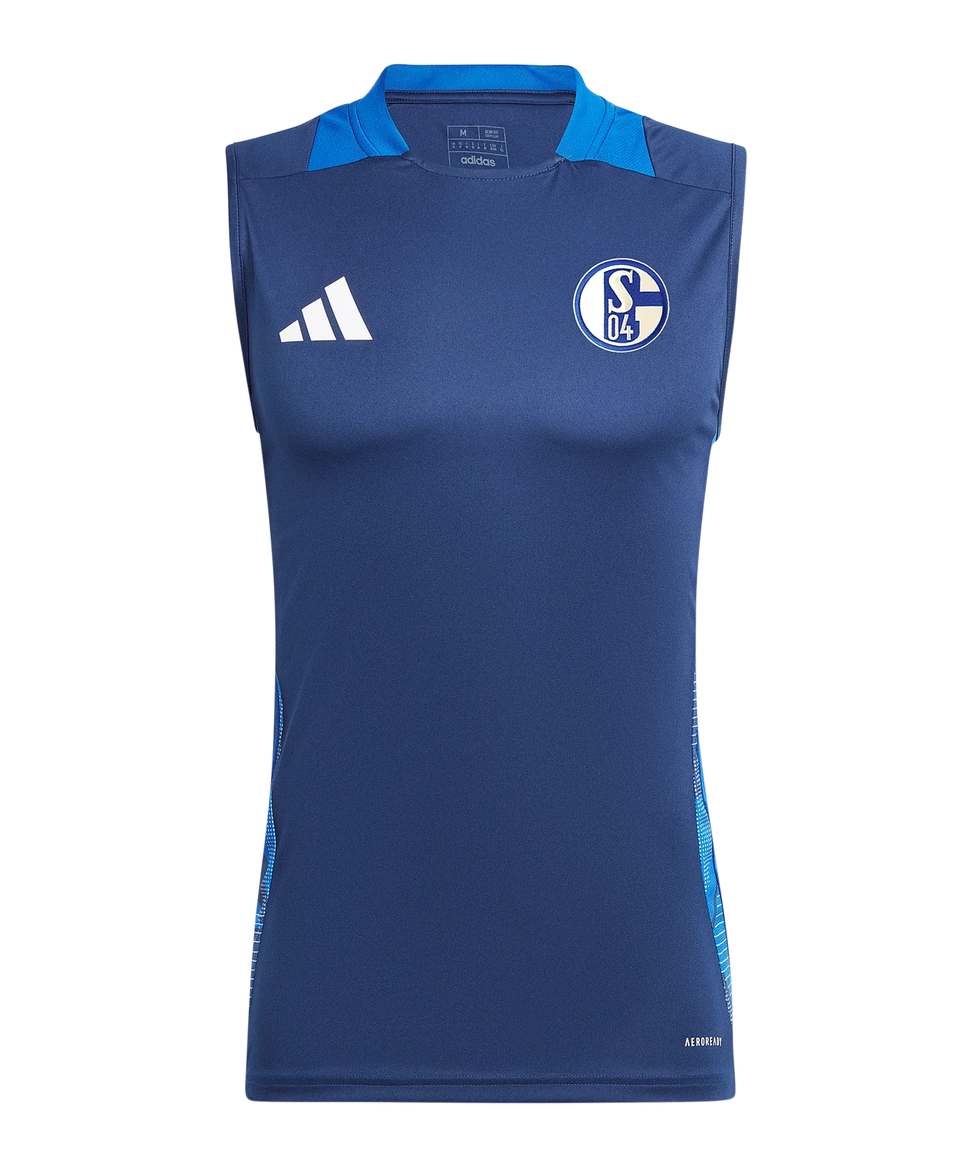 adidas FC Schalke 04 Trainingsshirt ärmellos Dunkelblau