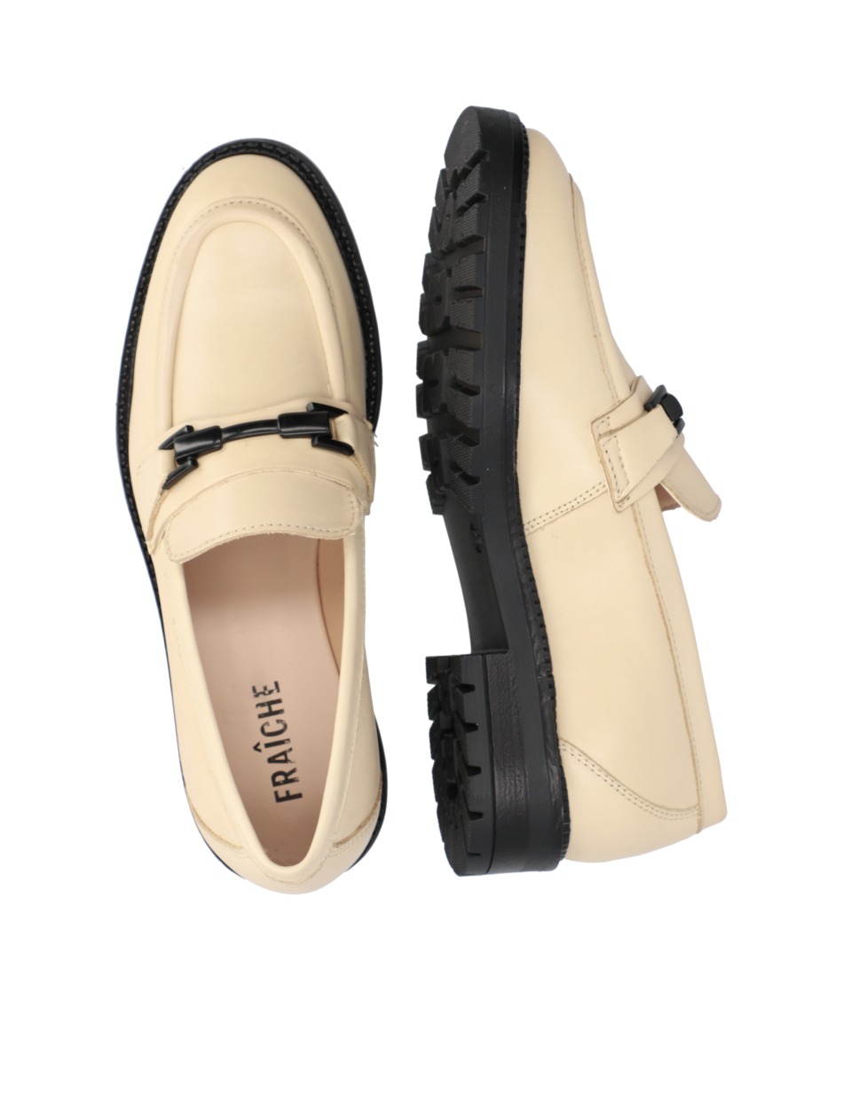 Glattleder Slipper sportiv