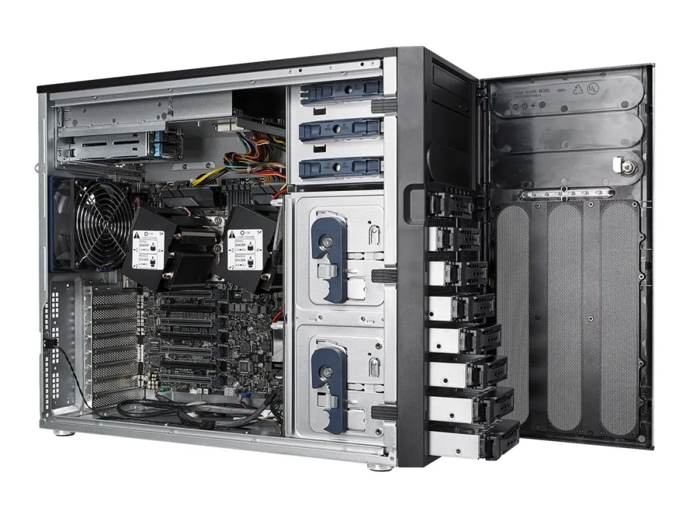 ASUS TS700-E9-RS8 - Server - tower 5U - 2-vejs - uden CPU - RAM 0 GB - SATA - hot-swap 3.5