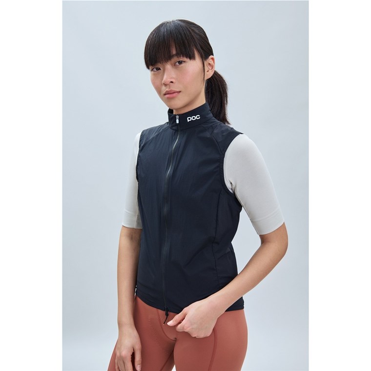 POC W's Enthral Gilet Uranium Black