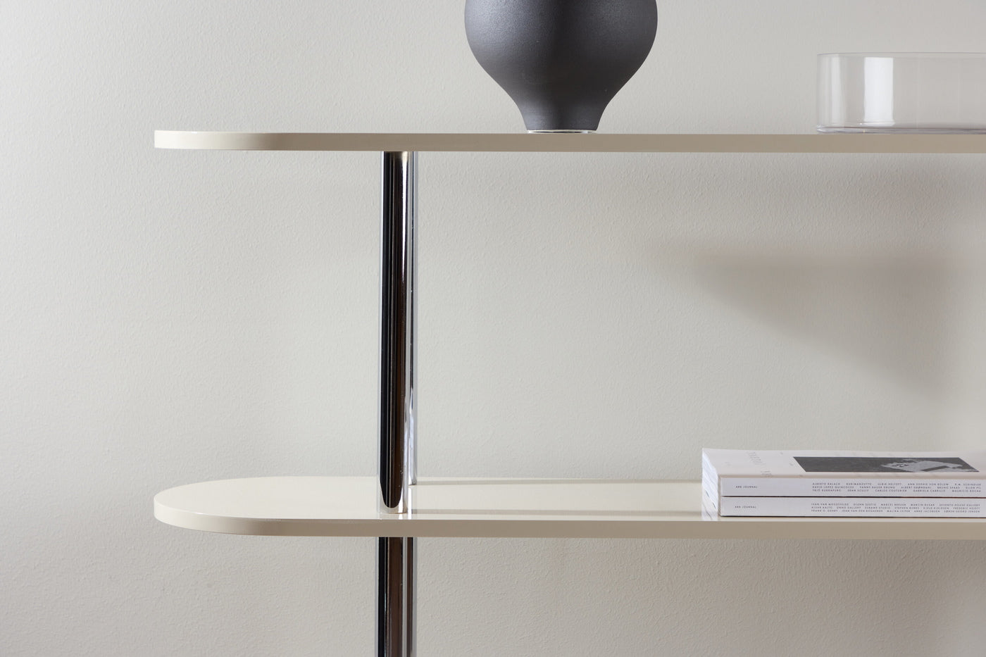FjÃ´rd - Kast Wit|Chrome - 120x30x116cm - Zino