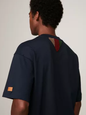 Camiseta Tommy x Pendleton New York Stripe TH Monogram Archive