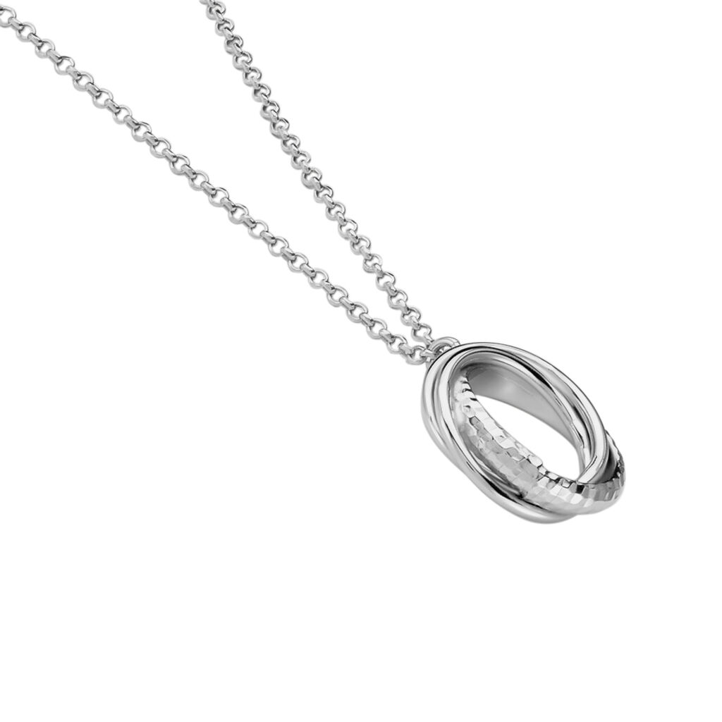 Collier Manon Argent Blanc