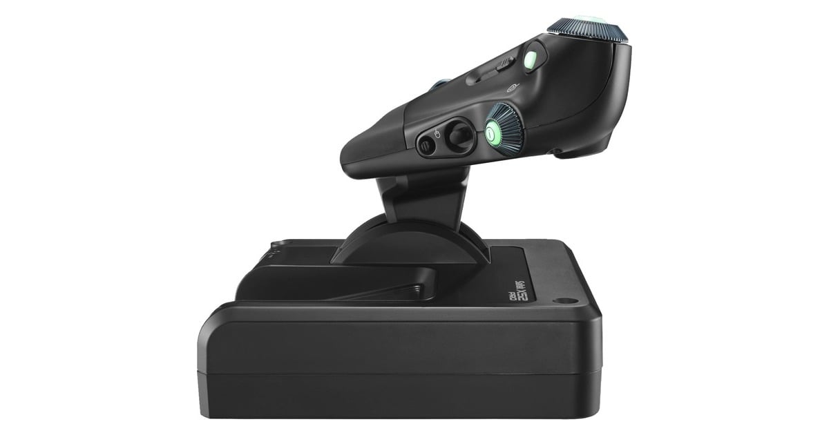 Logitech GSaitek Pro Flight X52 Pro Flight System gaming hotas