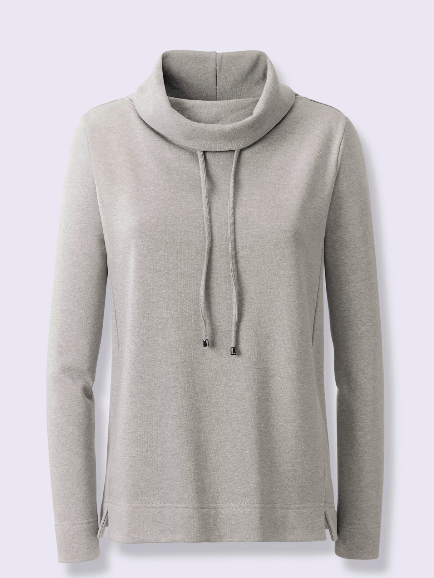 Sweat-shirt col ajustable