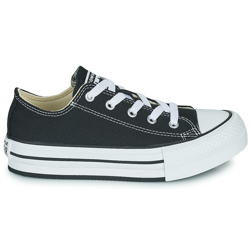 Converse - CHUCK TAYLOR ALL STAR EVA LIFT FOUNDATION OX - Noir