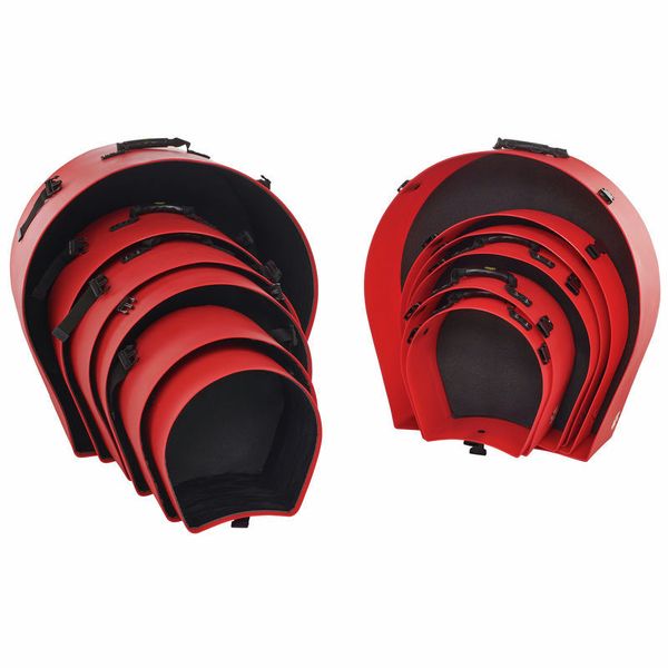 Hardcase HRockFus6 F.Lined Set Red