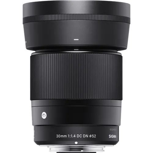 Sigma Contemporary - Objektiv - 30 mm - f/1.4 DC DN - Sony E-mount - for Sony Cinema Line; a VLOGCAM; a1; a1 II; a6700; a7 IV; a7C; a7C II; a7CR; a7R V; a9 III