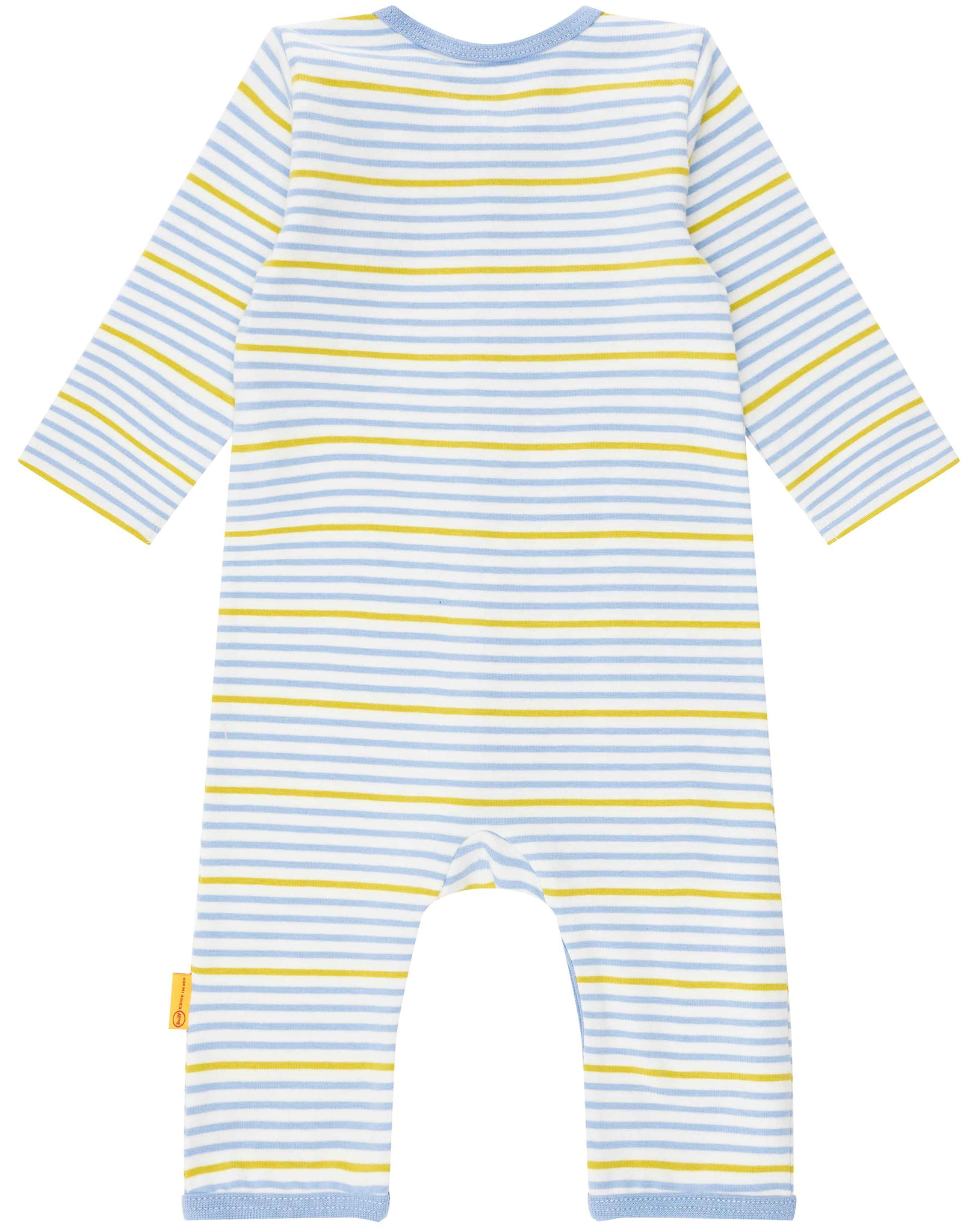 Langarmstrampler PAWERFULL WELLNESS STRIPED in della robbia blue