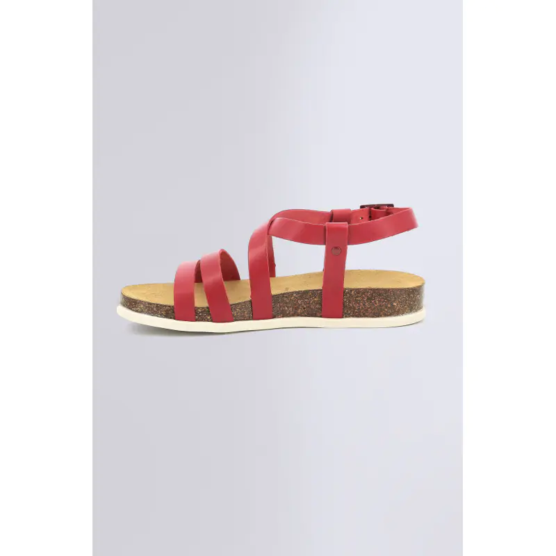 Kick alice Rouge autre SANDALES Cuir Femme