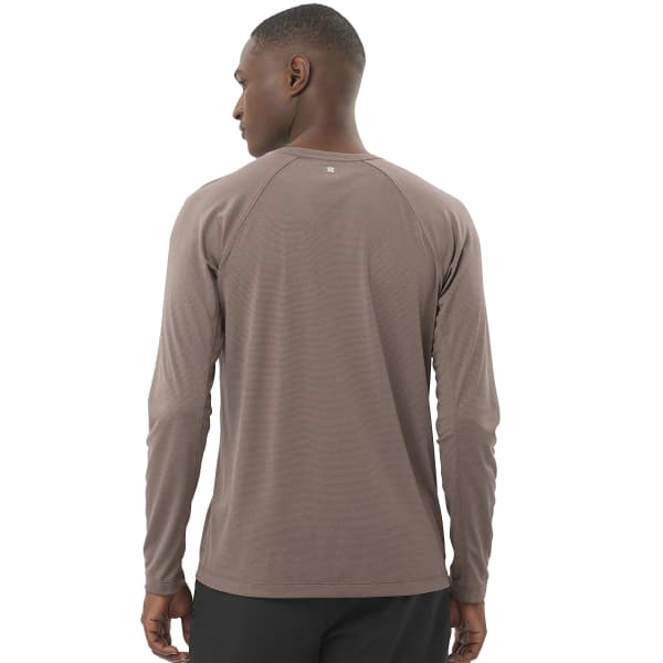 T-shirt trail SALOMON SHKOUT CORE LS TEE M IRON