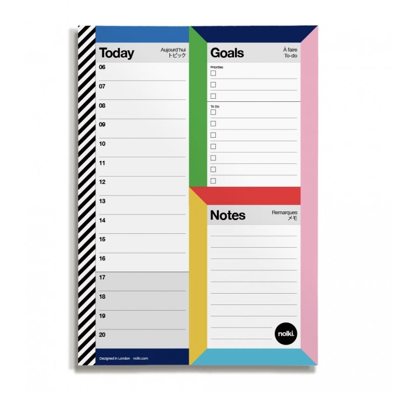 Nolki Tagesplaner Day Pad Runway