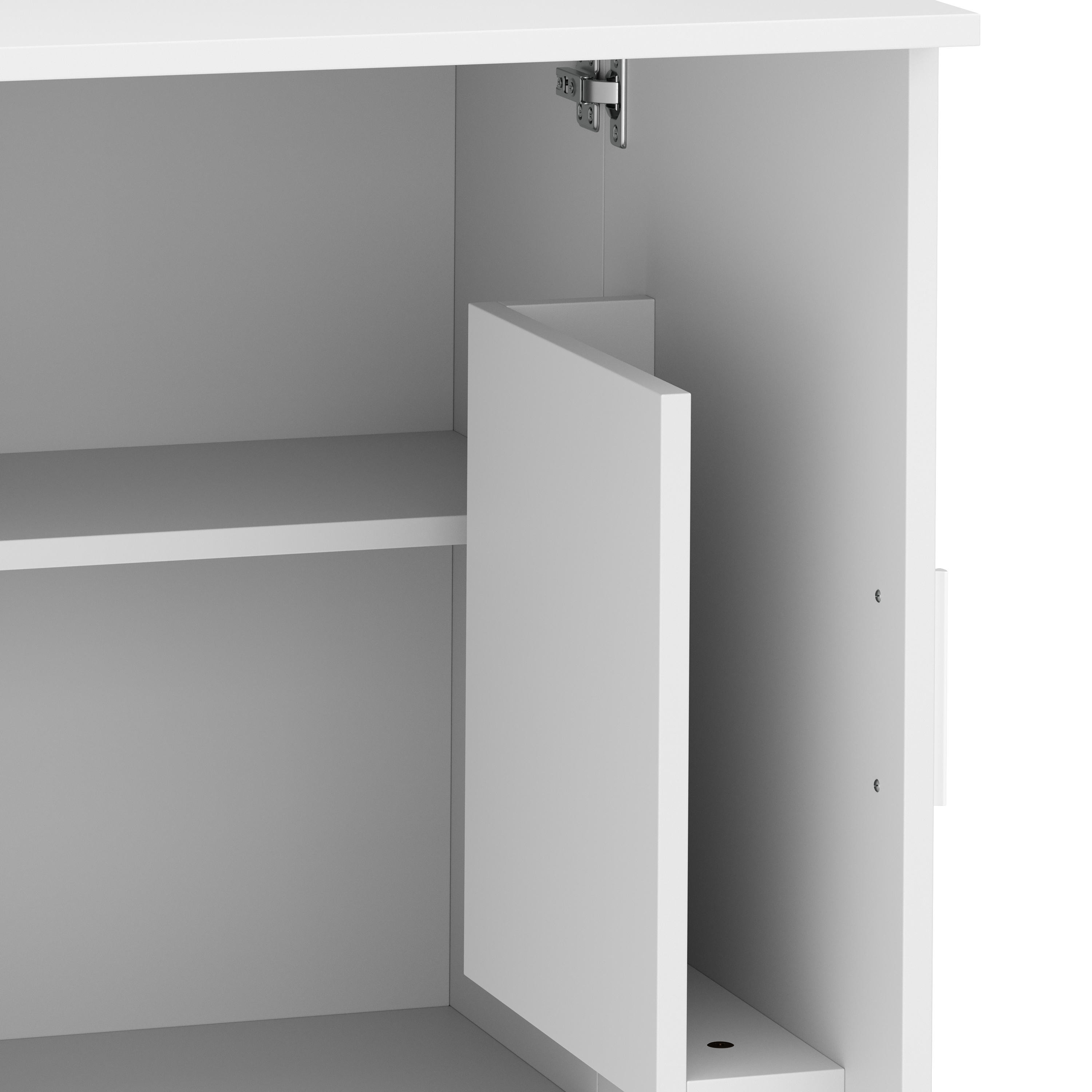Schreibtisch Sekretär weiss KAIRO 85 x 27 x 128 cm