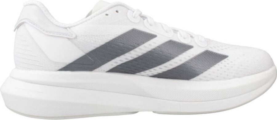 Adidas Performance Duramo Speed 2 hardloopschoenen wit grijs