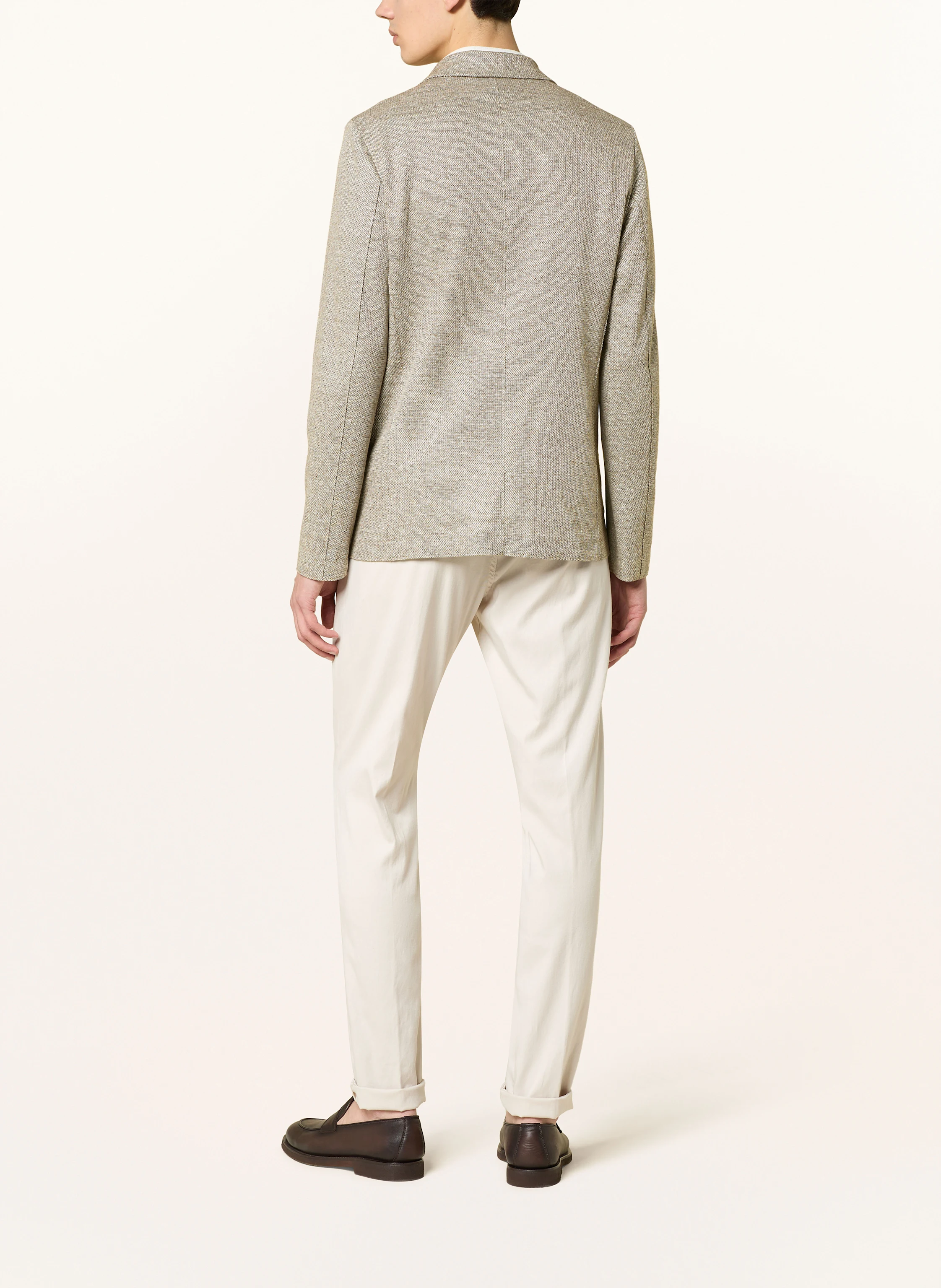 HARRIS WHARF LONDON Sakko Slim Fit mit Leinen