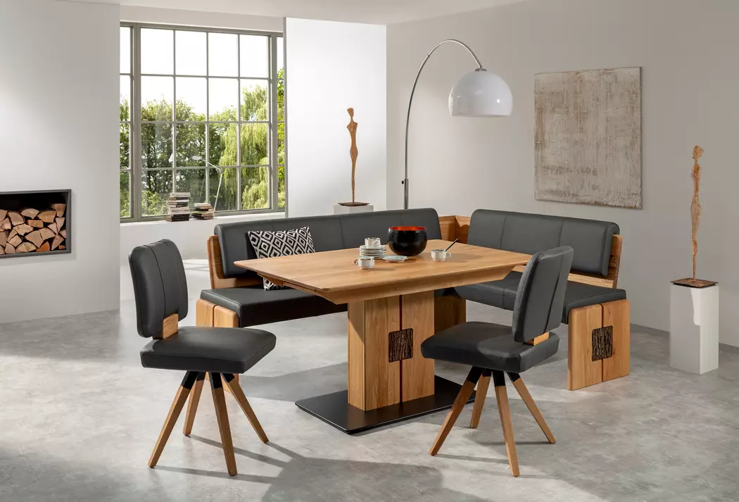 Esstisch Monte 140 (210) x 90 cm