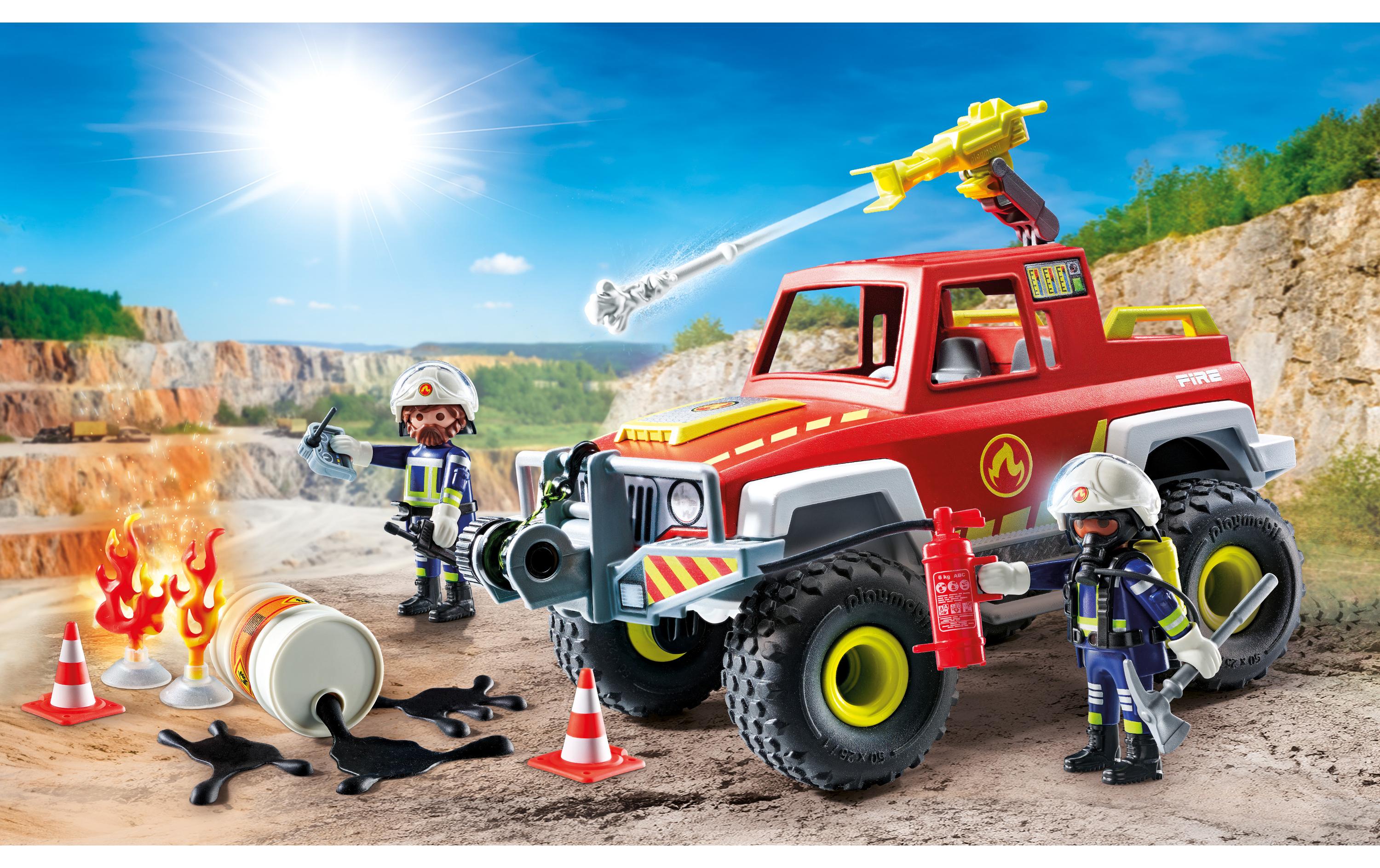 Action Heroes Feuerwehrtruck 71824Spielfiguren-Set