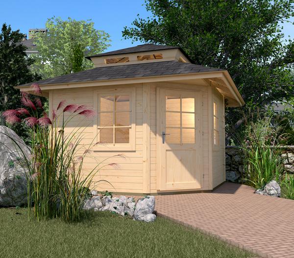 Weka Gartenhaus 149 5-Eck, Gr. 2, ca.