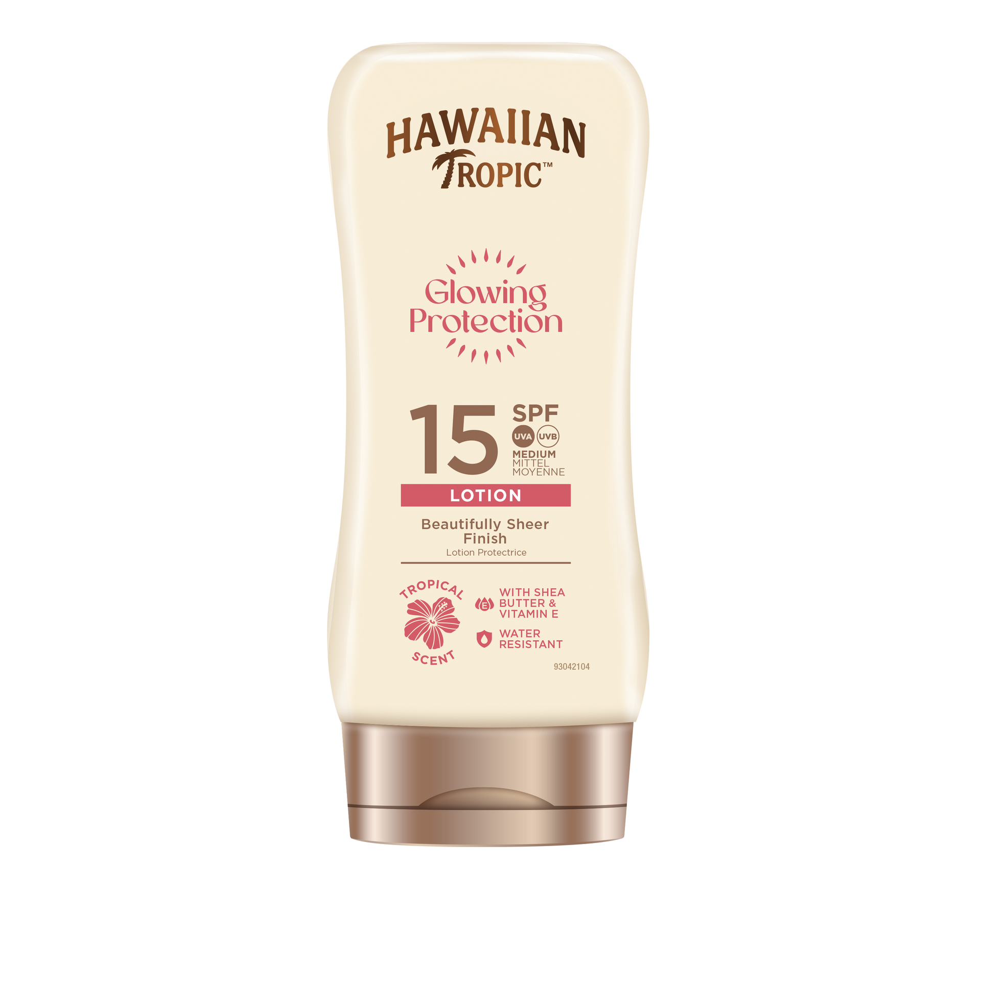 Hawaiian Tropic Glowing Protection Lotion SPF15 180ml