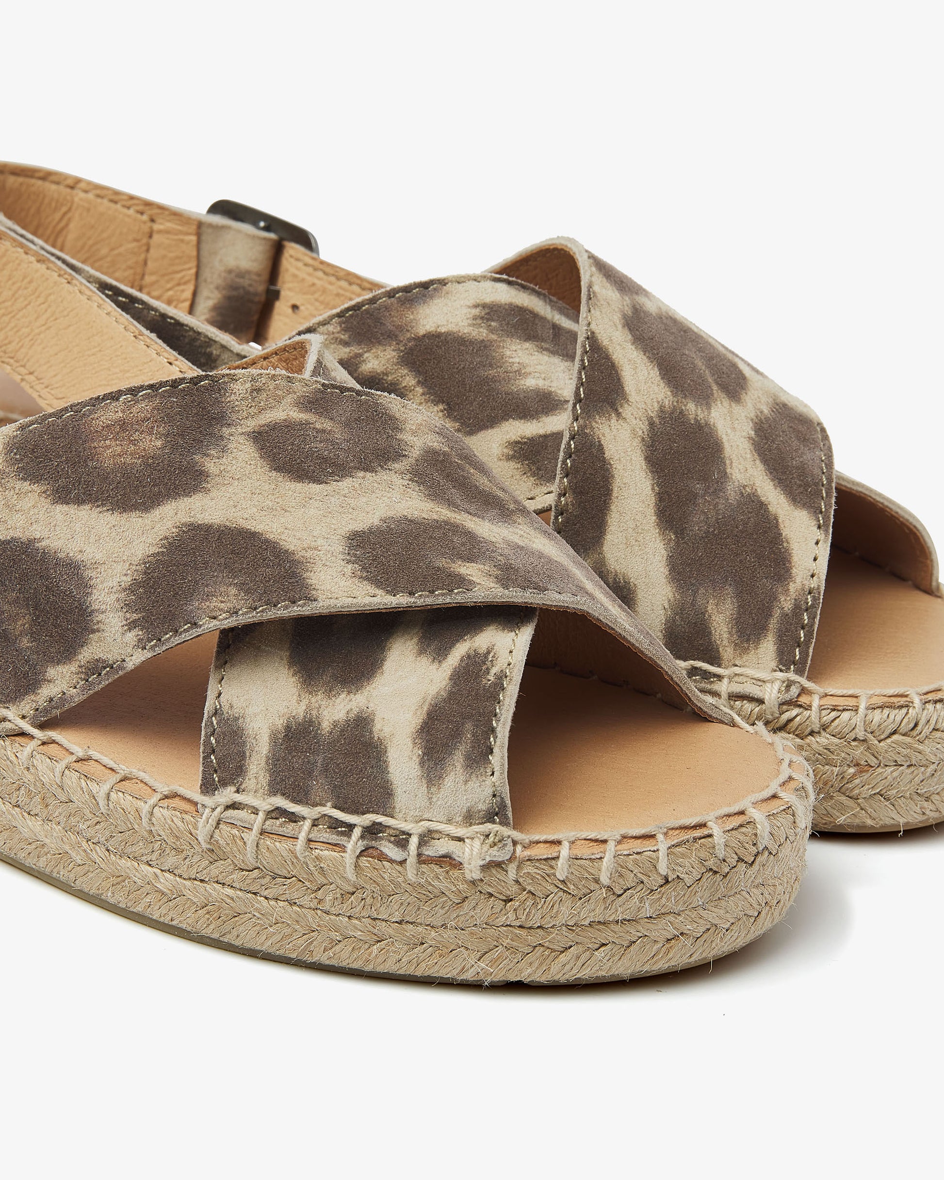 VIA VAI luipaardprint espadrilles Mondi Isabella