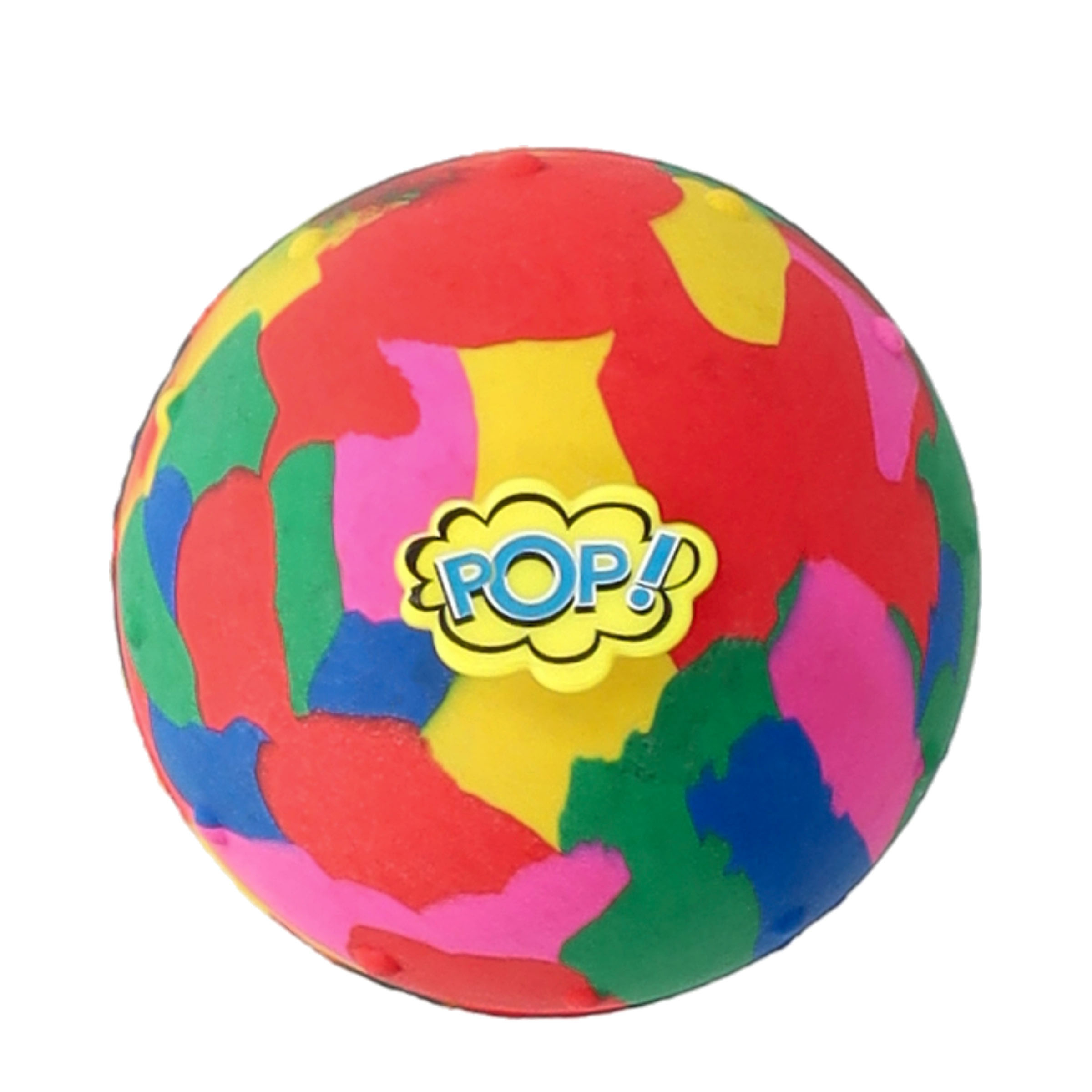 (Ø5cm) Gummi Plopper Kinder Spiel Springender Popball Fidget Spielzeug Bouncing Hüpfschüssel - Bunt