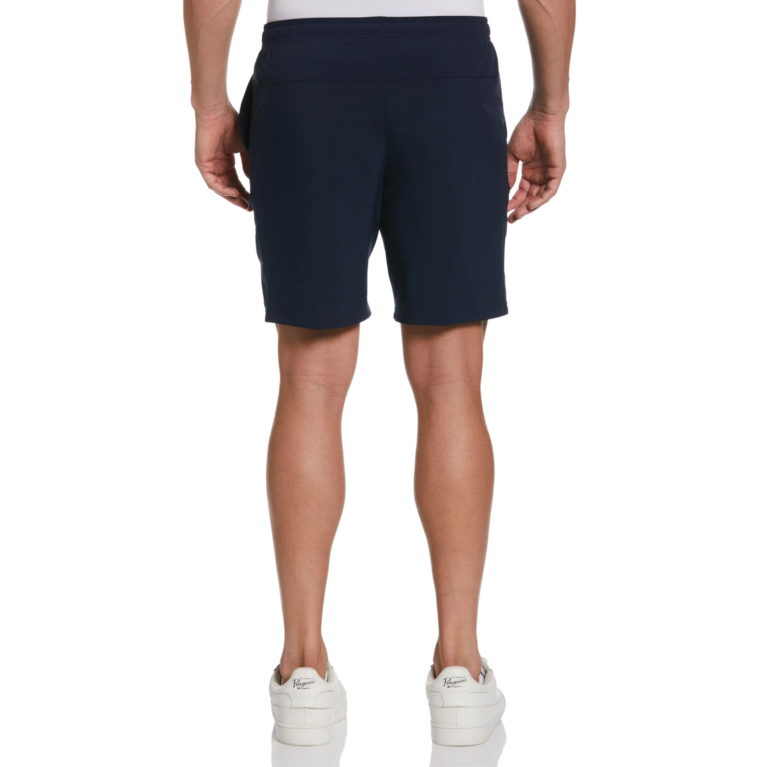 Original Penguin Core Solid Shorts Hommes - Bleu Foncé
