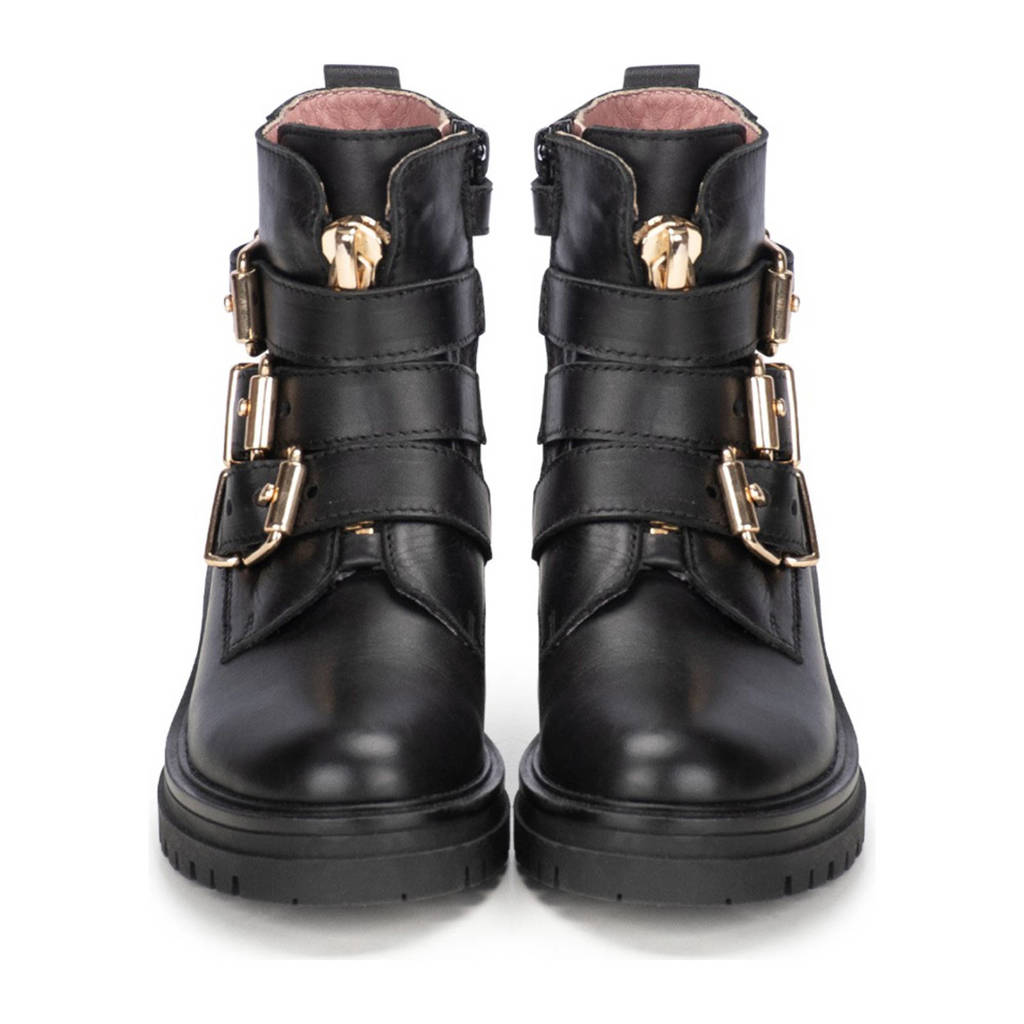 PS Poelman Monkleren enkelboots zwart