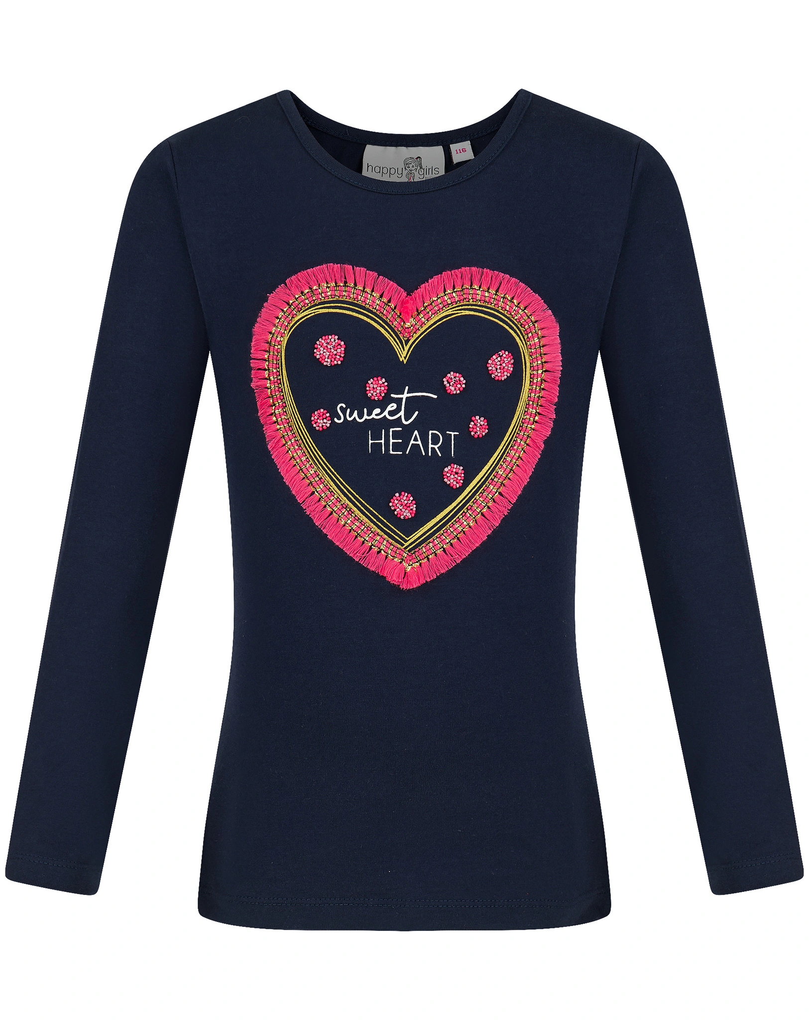 Langarmshirt SWEETHEART in navy