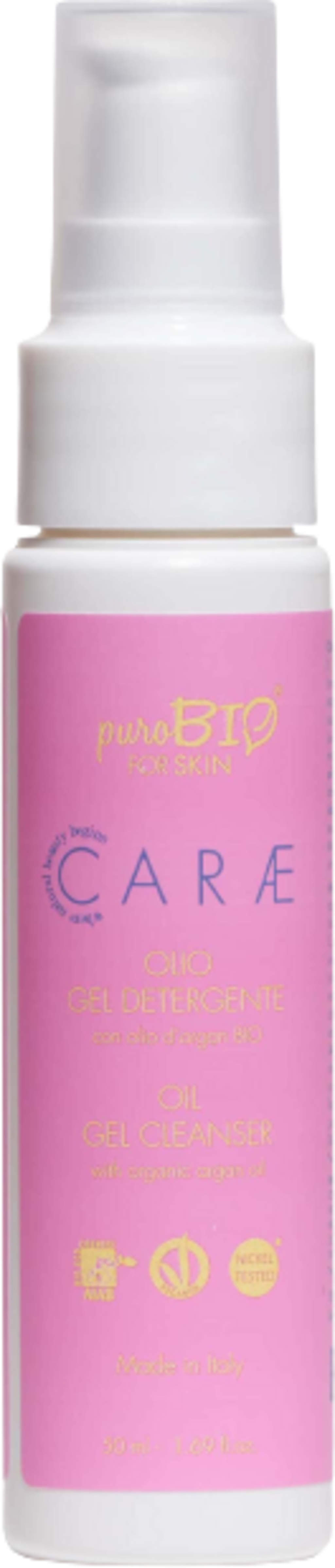 puroBIO cosmetics  CARÆ Oil Gel Cleanser, 50 ml