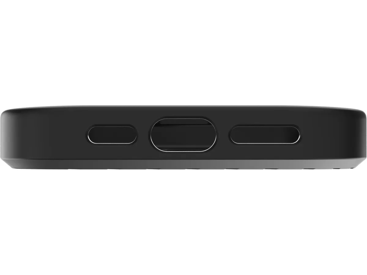 iPhone 16 Pro Max MagSafe Gummi Case Hülle Denali Snap KS mit Aufstellfunktion Recycled (702315253) - Schwarz