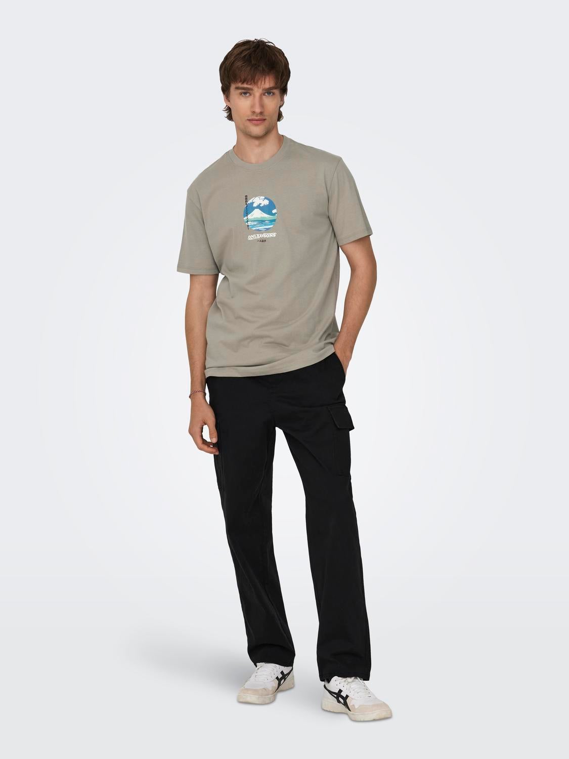 ONSMAX Top Vintage Khaki