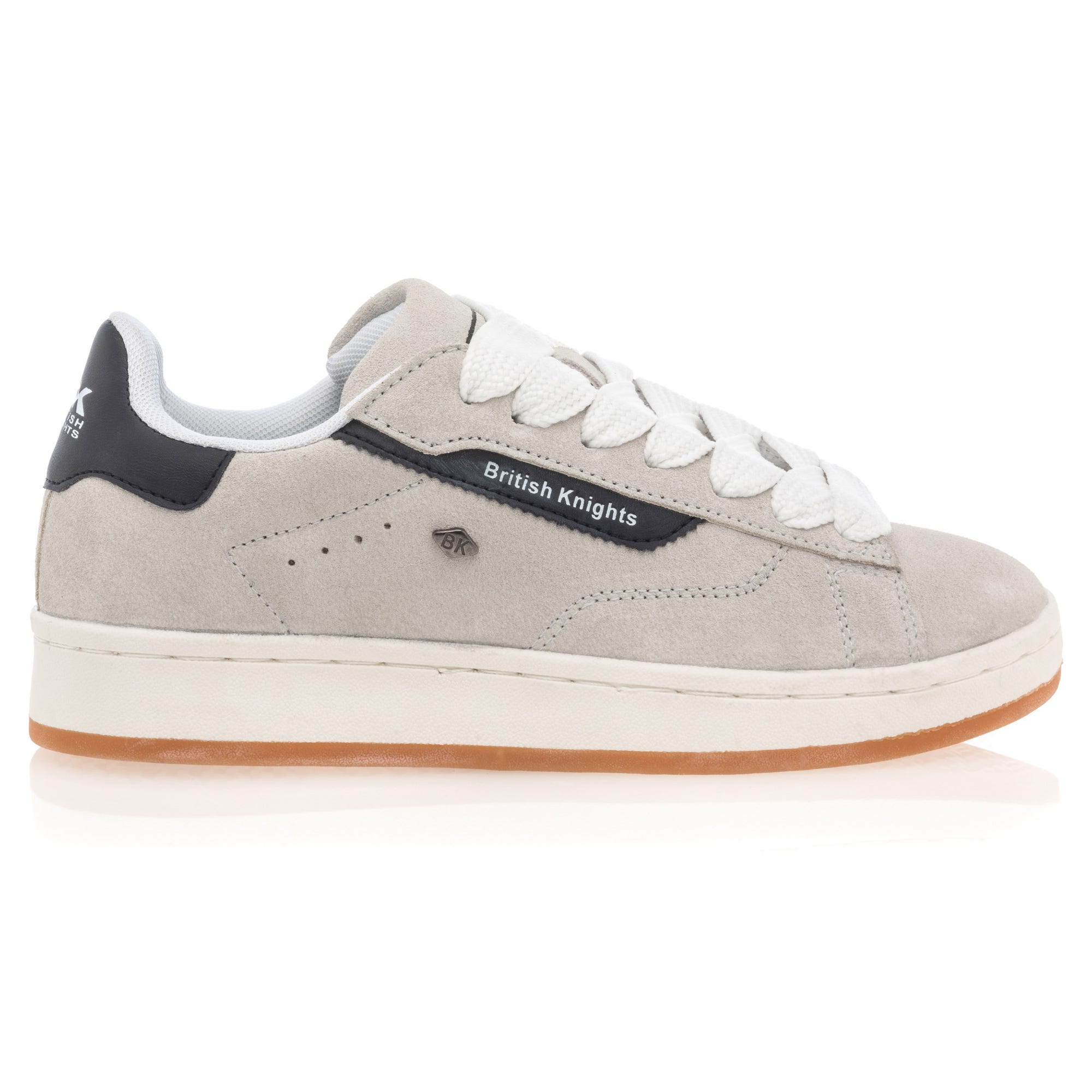 Baskets basses Femme en cuir beige