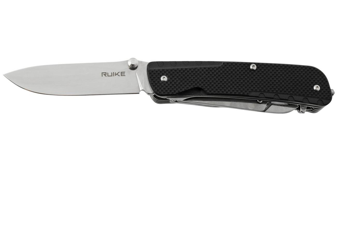 Ruike LD41-B Trekker zakmes, zwart