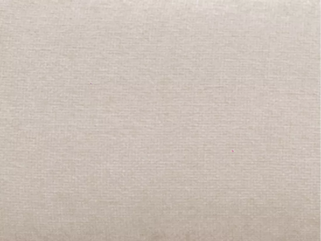 Canapé d'angle gauche convertible en tissu texturé beige BROCARO de Maison Céphy