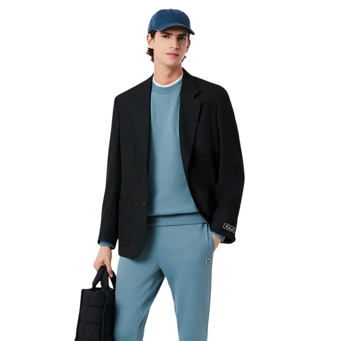 Lacoste Bio Cotton Fleece Crew Sweater Heren