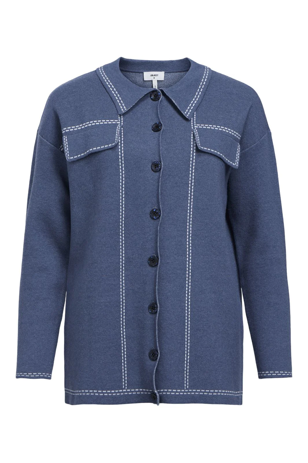 Object Objreynard Ls Shirt Cardigan