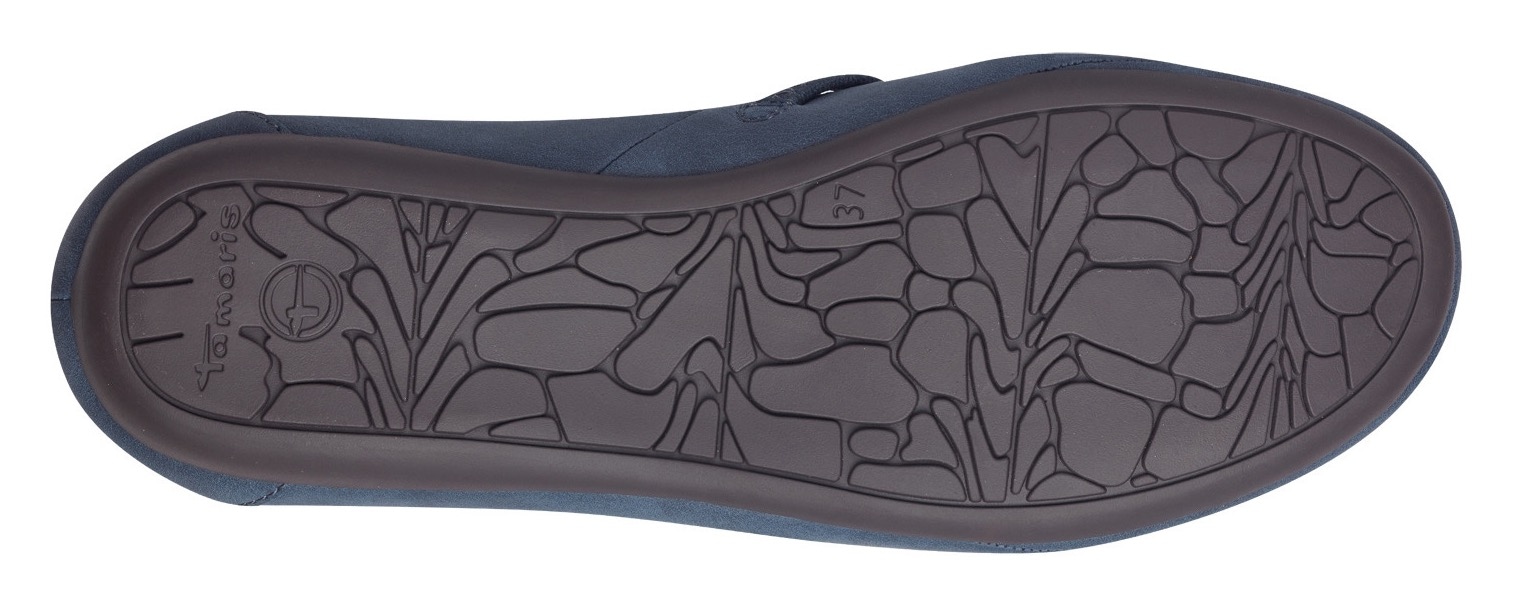 Tamaris Ballerina »Caterina«  Flats, Festtagsmode, Slipper mit Gummizugriemchen