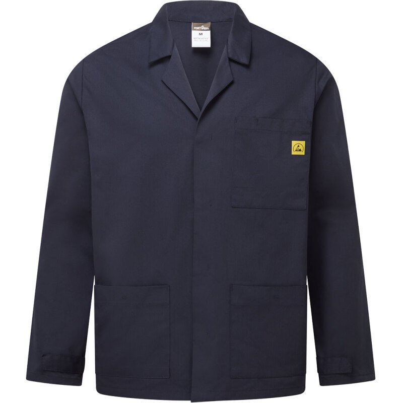 Portwest AS18 Veste de laboratoire ESD