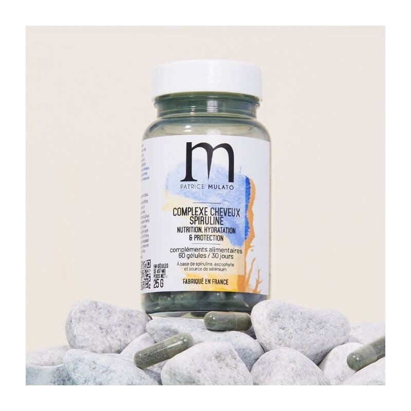 Compléments alimentaires Complexe Cheveux Spiruline Mulato