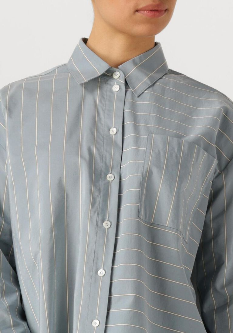 lichtblauwe luisa cerano blouses 228603/3776