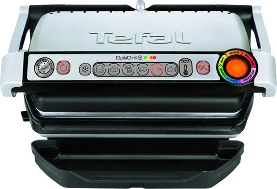 Tefal OptiGrill  GC716D12 - Grill - elektrisk - 600 cm2 - inox