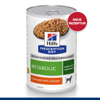 Hill's Vet Hundefutter Prescription Diet Metabolic Huhn  12x370g