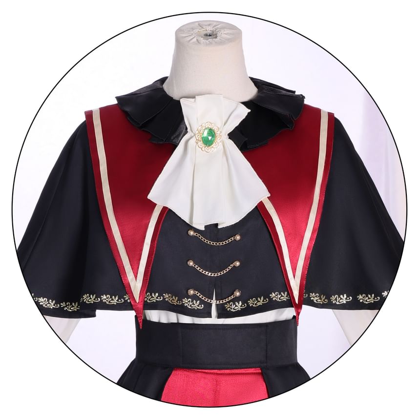 Feravin - BanG Dream! Ave Mujica Mortis Cosplay Kostuumset / Pruik