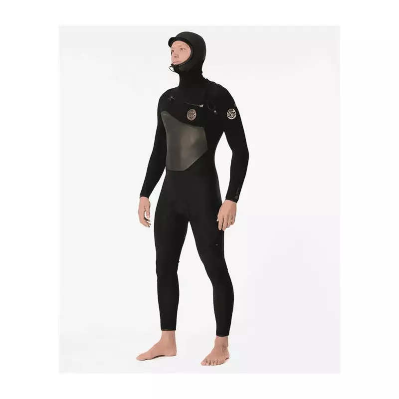 Combinaison intégrale RIPCURL Flashbomb 6/4 Hood C/Zip Black